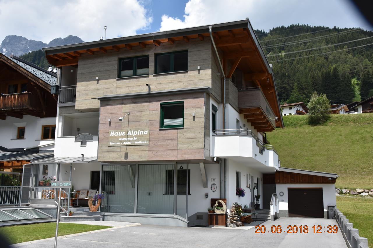 Gaestehaus Alpina Sankt Anton am Arlberg Extérieur photo
